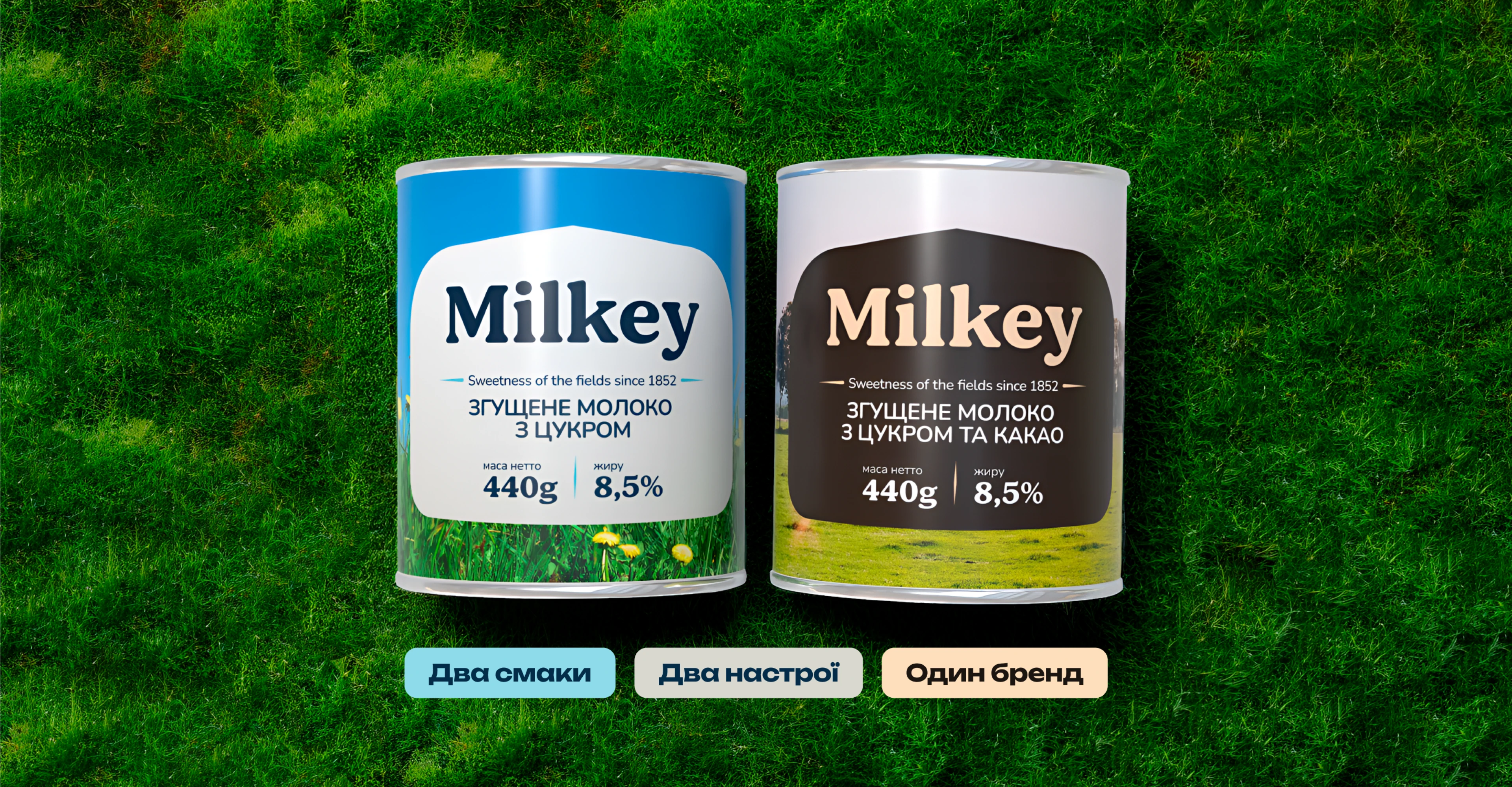 брендинг згущеного молока milkey
