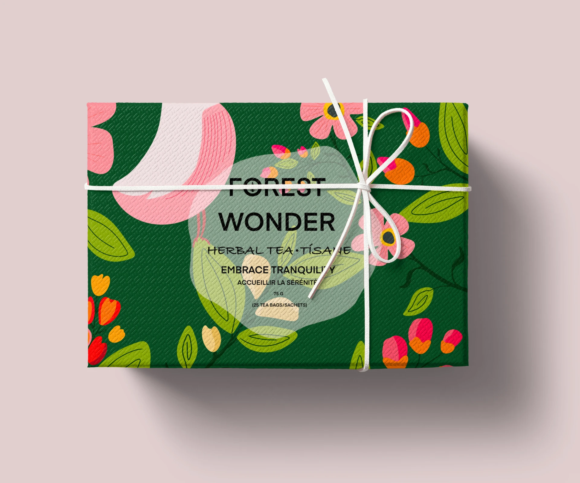 TEA "FOREST WONDER" - вигляд дизайну подарункової упаковки