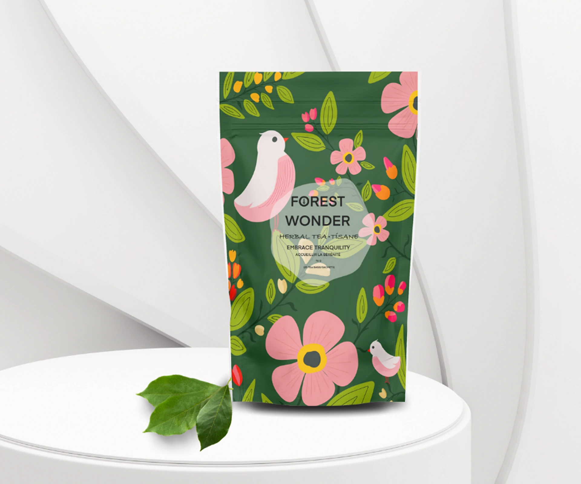 TEA "FOREST WONDER" - дизайн упаковки